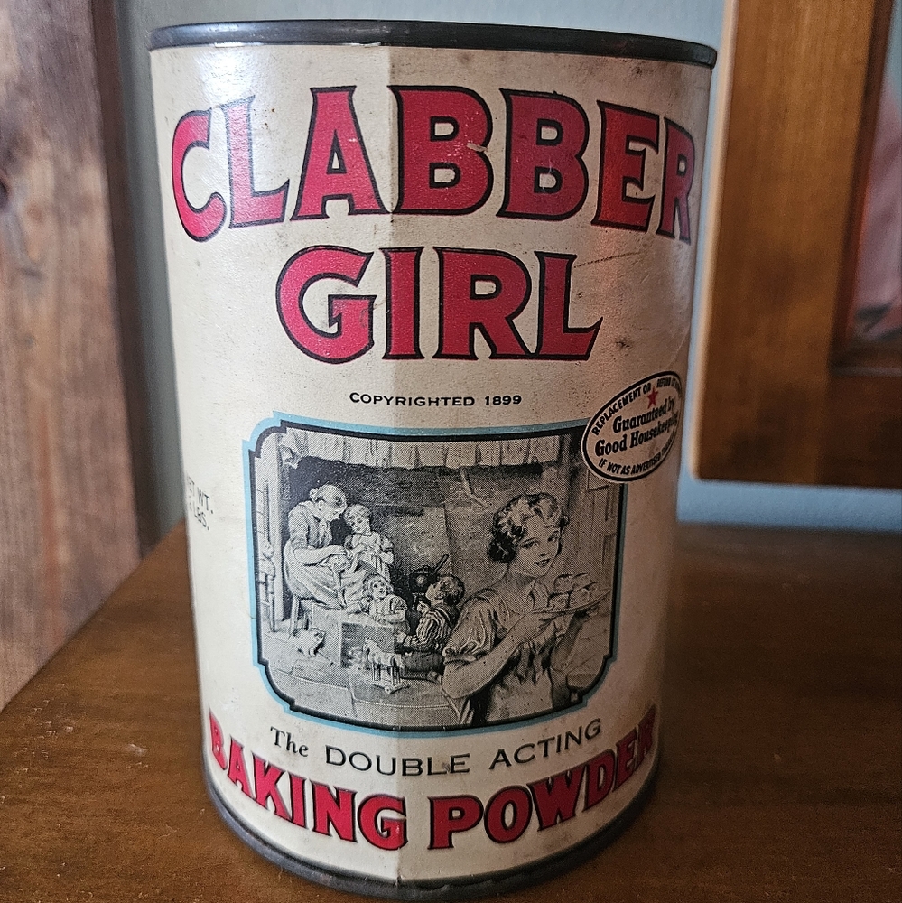Clabber Girl Baking Powder Tin